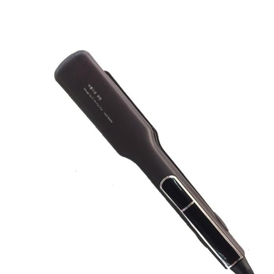 A generation of Korean purple hair straightener dry wet dual-purpose curling iron ceramic splint curling straight two 3D floating perm plate
