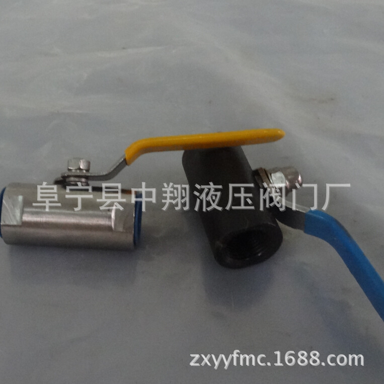 不锈钢广式内螺纹球阀Q11-16/64P.液压低压球阀KHNS系列