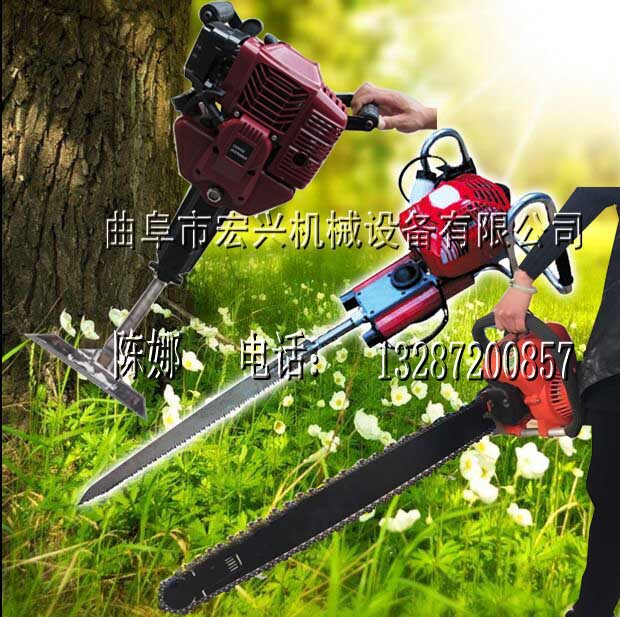 便捷式起树挖树机 锯条式起树机 便捷式挖树移栽机