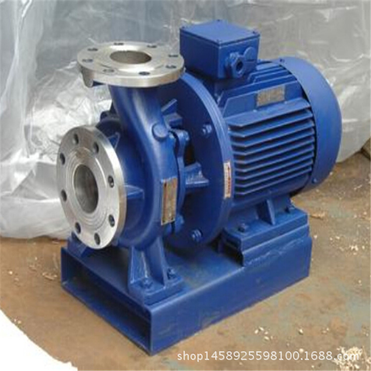 现货供应ISW40-125单级管道循环离心泵 1.1KW卧式直连泵