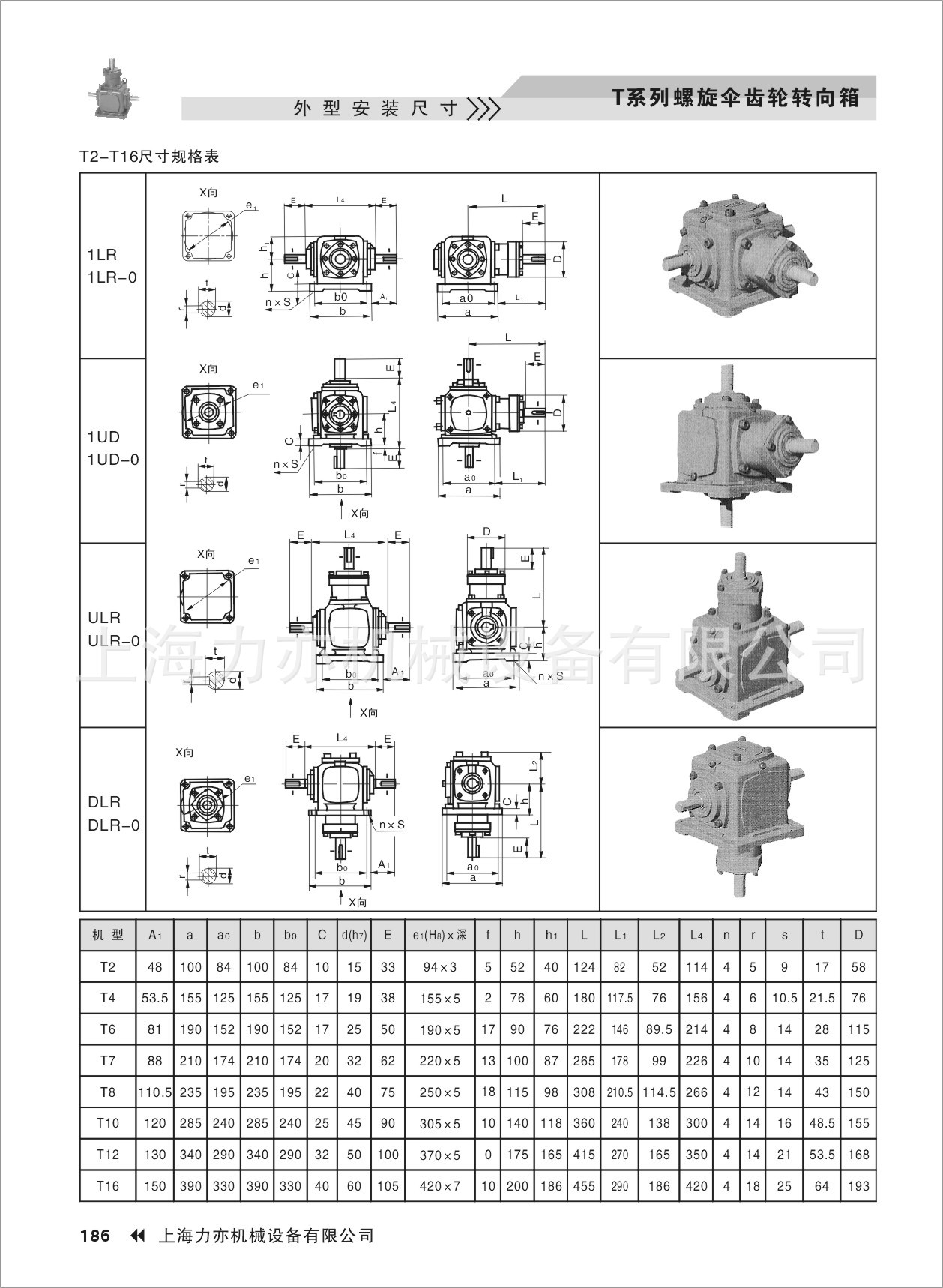 上海厂家零售T12转向器 T12齿轮转向箱 直角转向箱 T12十字换向器 升降机