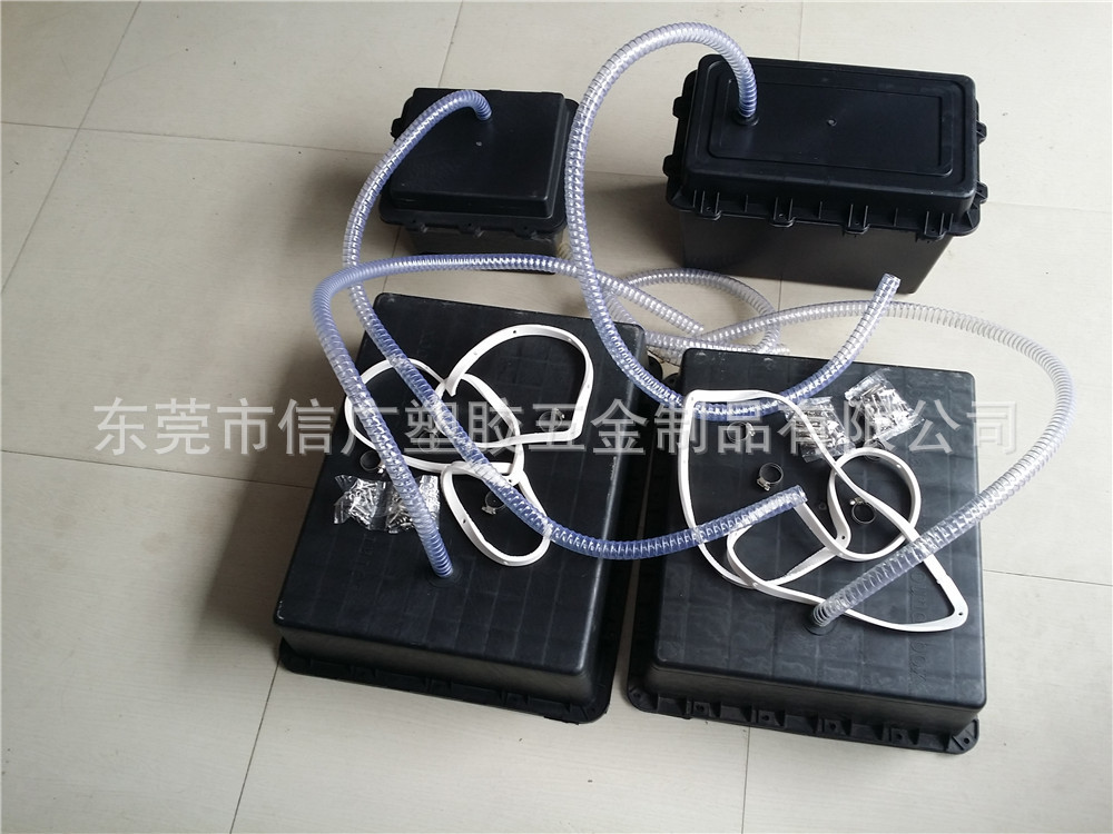 地埋箱厂家直销 太阳能路灯蓄电池地埋盒 电池防水收纳盒PP周转盒