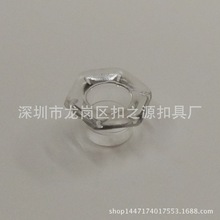 鸡眼5mm孔六角塑料多边形气眼扣  厂家 透气汽眼