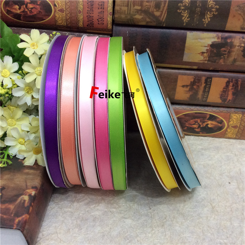 1.2cm高密涤纶丝带diy蝴蝶结发饰彩带礼品婚庆喜糖盒烘焙包装织带