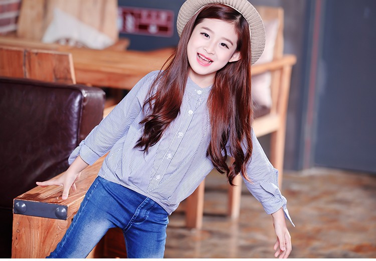 Chemise fille à manche longue - Ref 2086850 Image 37