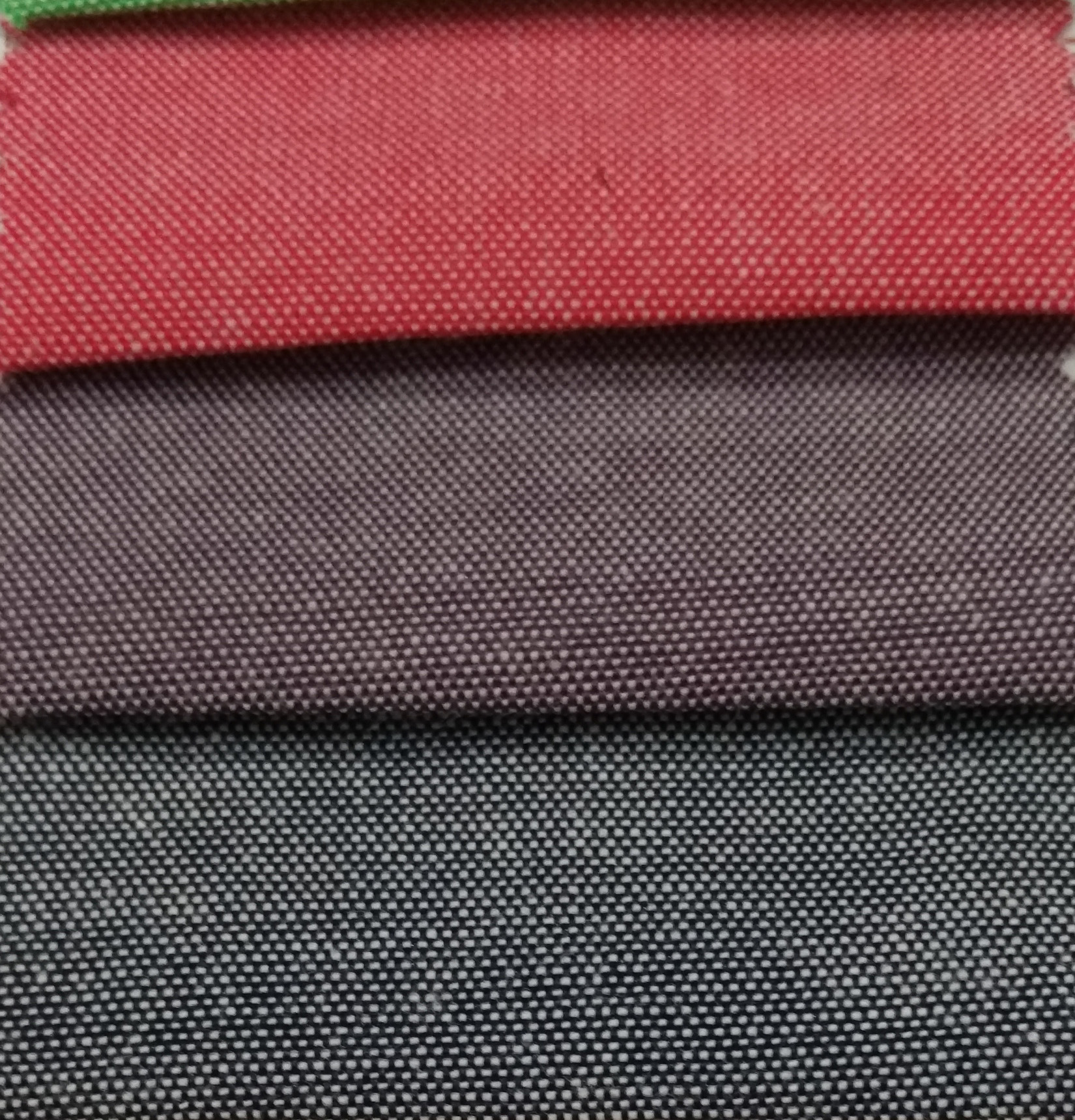 现货工装面料 CVC色织牛津纺双色青年布 批发供应