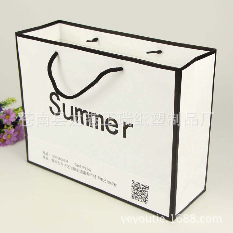 【诚信厂家】定做各种 手提袋 手提纸袋 服装手提袋 礼品牛皮纸袋