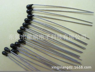 NTC热敏电阻器，R25=50KΩ  B=3990K，NTC。耐高温~MF5A热敏电阻