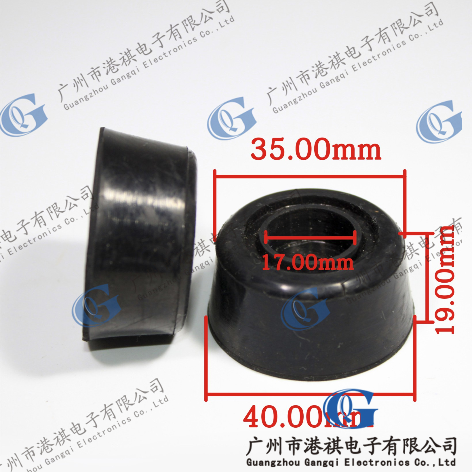 双圈机脚 音响机脚 音箱避震脚垫脚钉脚垫器材垫减震垫家具五金