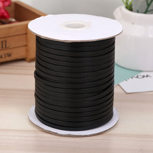 4mm涤纶韩国蜡绳扁 手链饰品配件diy项链绳蜡绳编织可火烧粘合