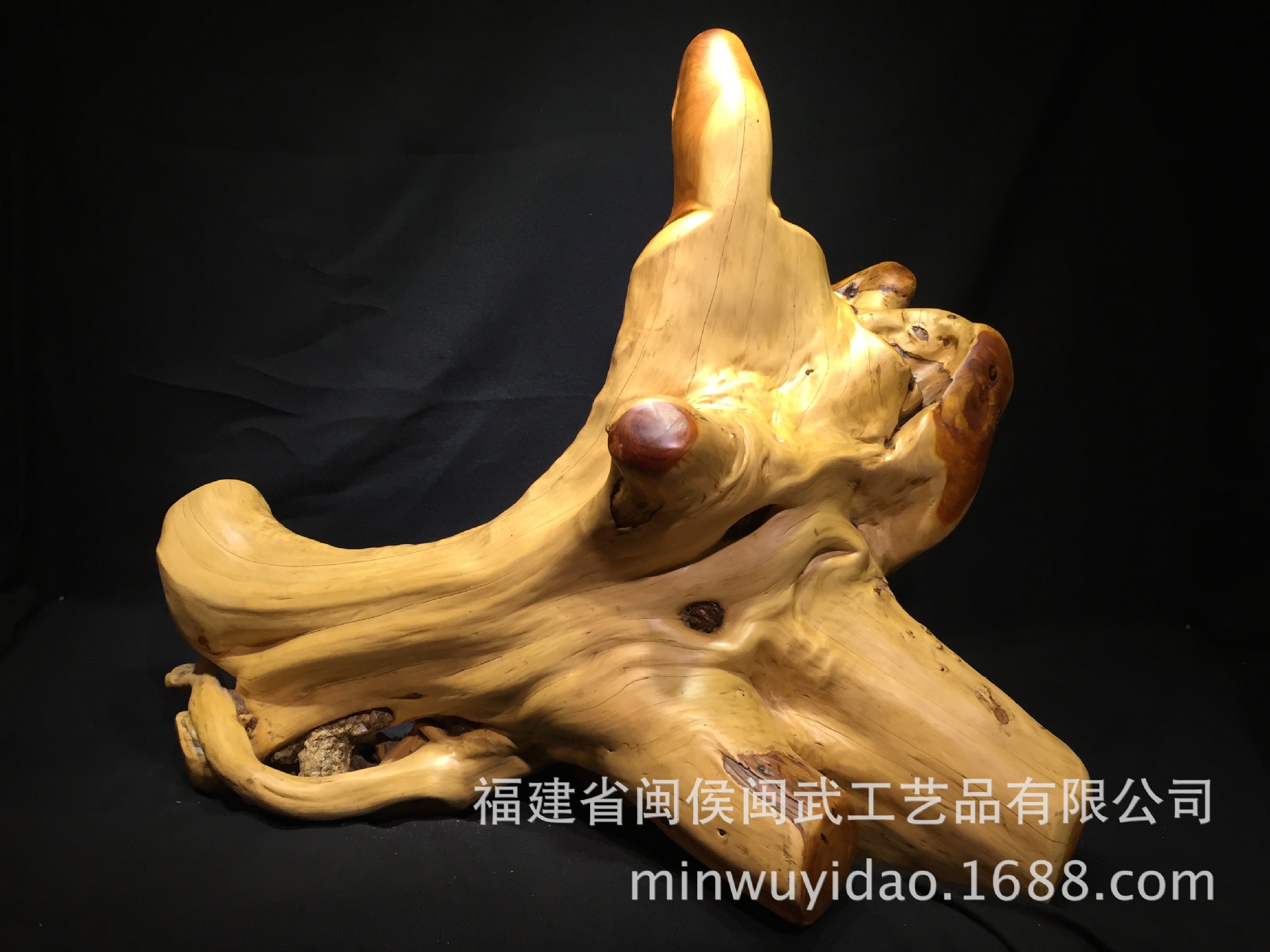 閩武藝雕 太行崖柏根雕酒店禮品工藝品禮物居家