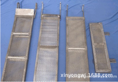 新永钛厂家生产 耐高温耐酸碱镀锡钛挂具电镀铝氧化钛制品钛挂具