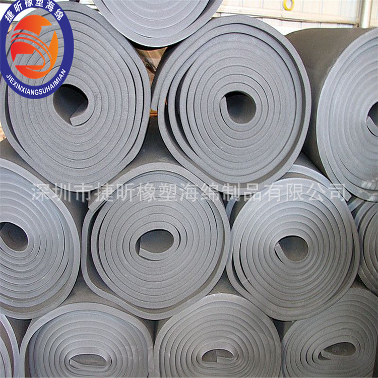 供应1.8*1.2m*10mm阻燃片材nbr 丁腈橡塑发泡棉黑色发泡片材