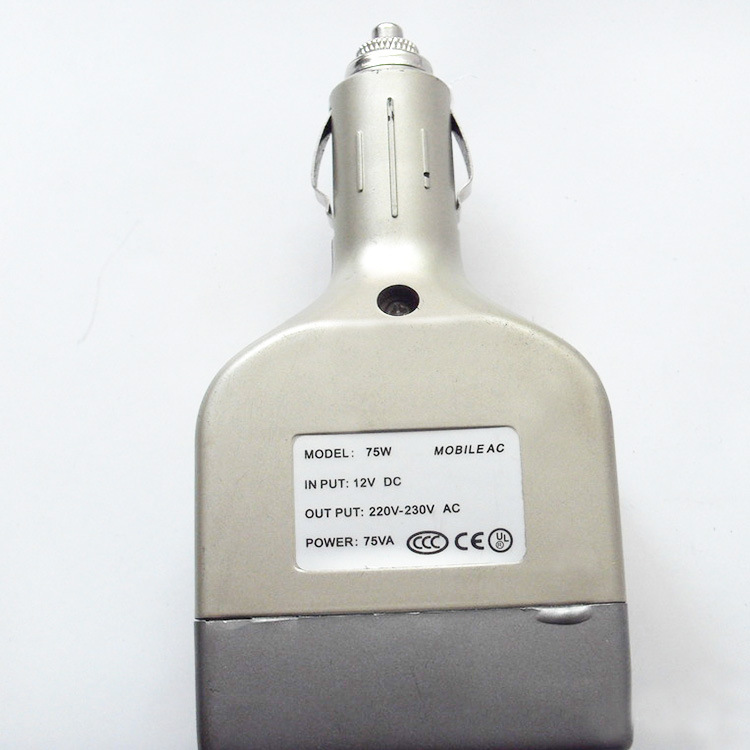 供应12VDC转220VAC车用车载逆变器 车载冰箱100W修正波逆变电源