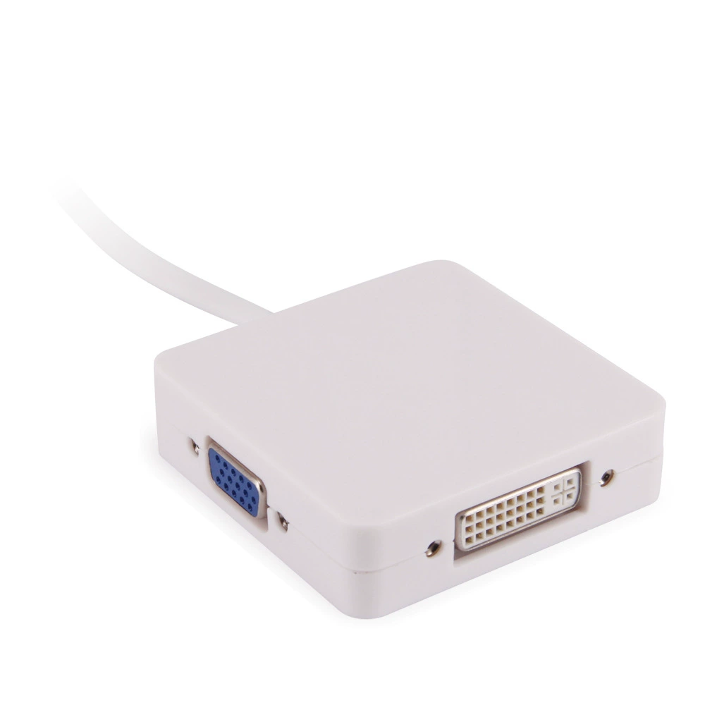 Кабель преобразователь Mini DP в VGA, мини DP в HDMI DVI VGA три в одном