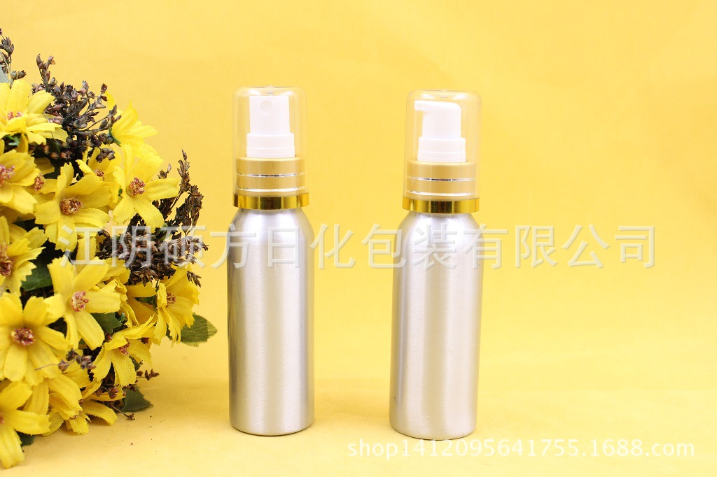 供应80ml铝罐 喷雾铝瓶 乳液瓶 金属瓶 36*105mm