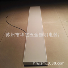 led办公室吊线灯 T8 T5led荧光灯管办公照明灯具 办公艺术灯