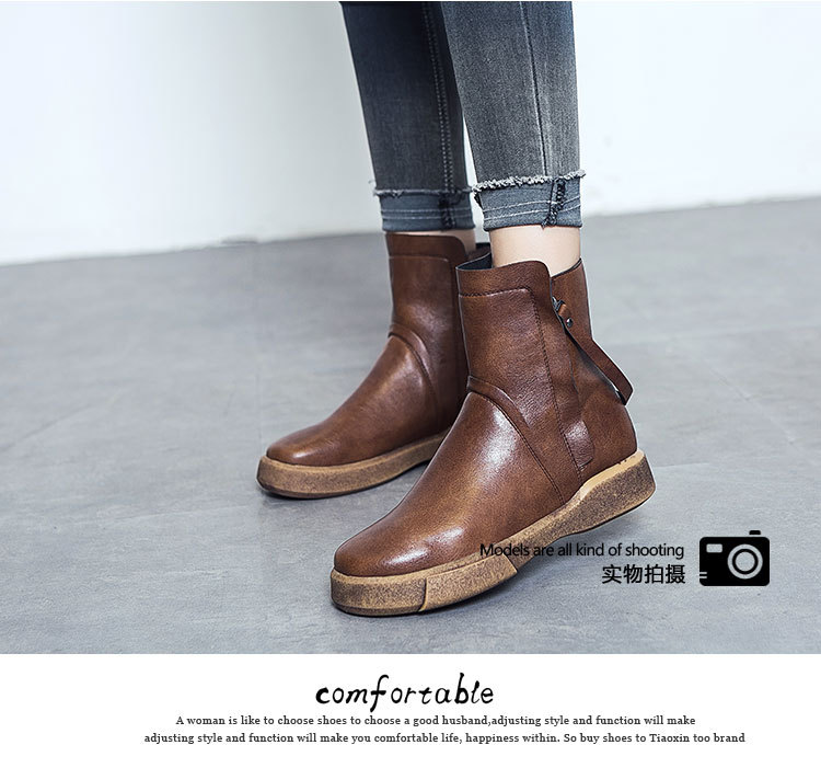 Bottes femme en PU artificiel - Ref 3354931 Image 17