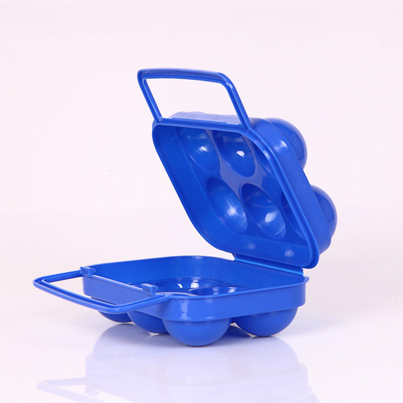 Outdoor camping appliance 6 Egg Box Camp portable Portable Egg Box Crush Storage Picnic