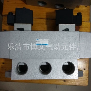 K25D2H-20二位五通电磁换向阀 6分螺纹双电控滑阀AC220V