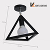 Creative retro triangle, ceiling lamp, ceiling light, lights, American style, wholesale