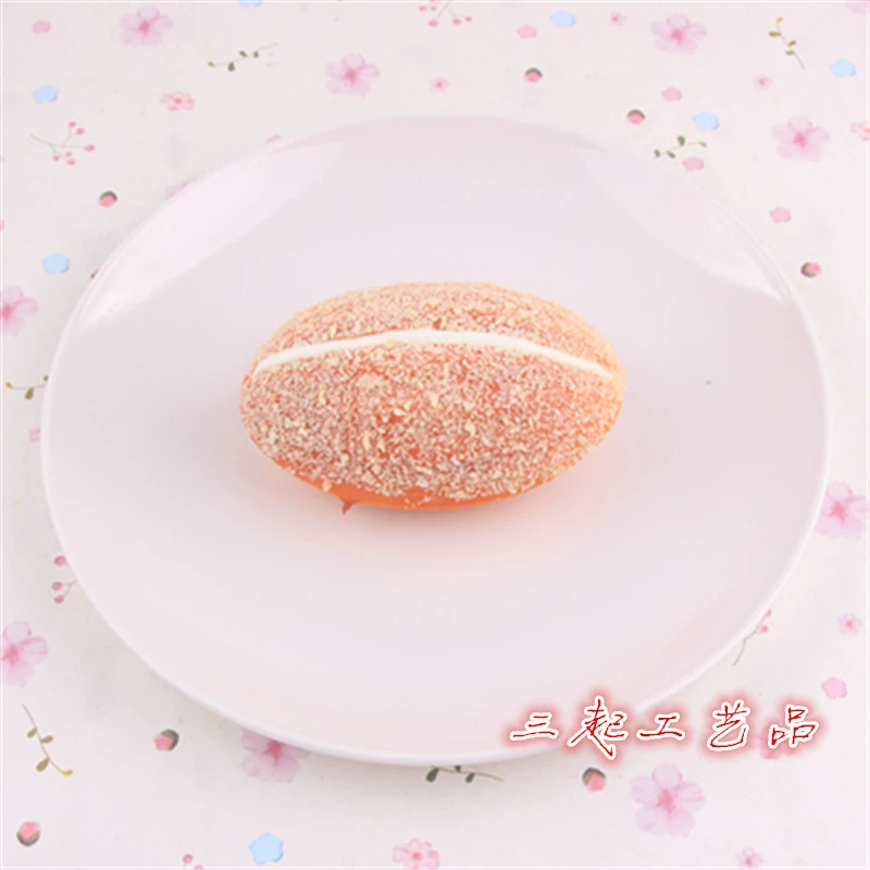 Подвеска из полиуретана, реалистичный squishy, игрушка-хлеб