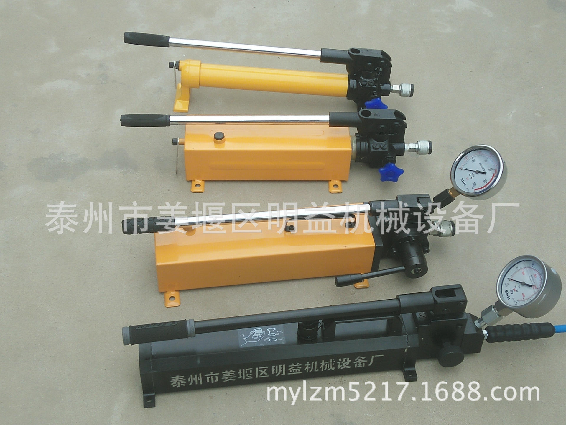 63Mpa高压手动液压油泵，250Mpa超高压手动液压油泵，手动泵大全