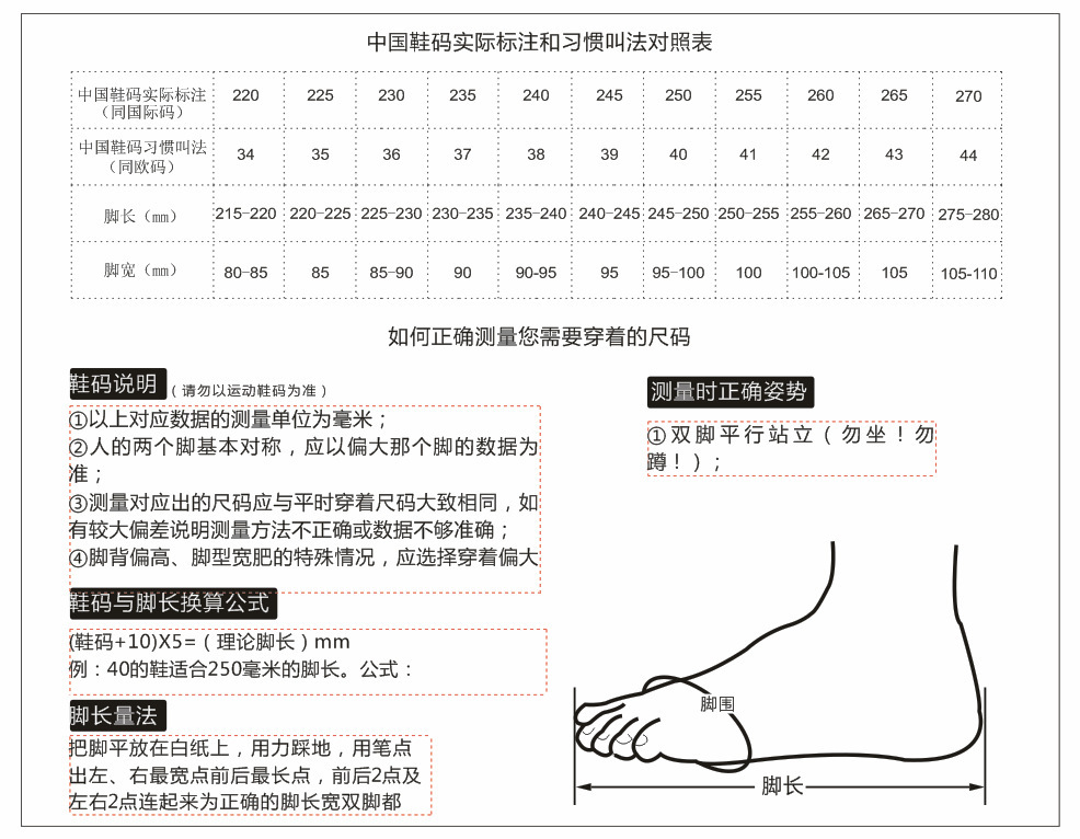 尺码图片