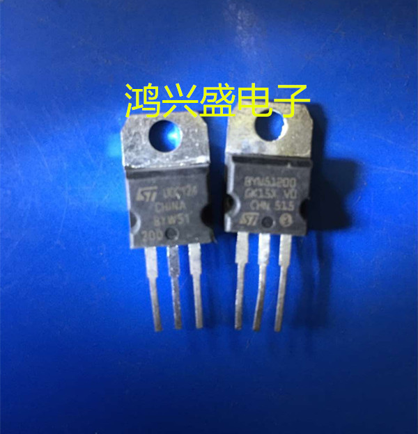 专营三极管批发BYW51-200拆机进口整流快恢复 质量保证