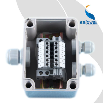 DS-AG-0811电源接线盒加工80*110*70端子分线盒 一进两出防水盒|ru