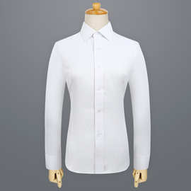 2023秋冬时尚学院风长袖职业装 女式白领正装修身韩版衬衫 厂家