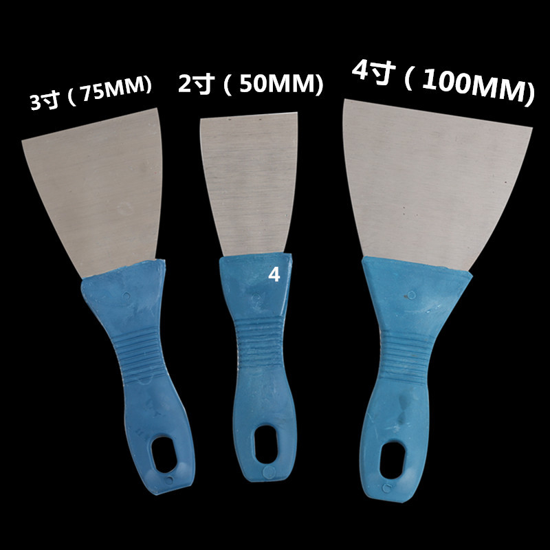 厂家直销 塑柄 木柄 铲刀 刮刀 油灰刀1 2 3 4 5 25-125mm