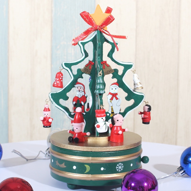 Factory Direct Music Box Christmas Gift Music Box Christmas Tree