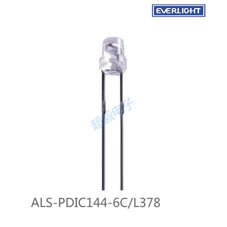 Produktbild von Umgebungslichtsensor ALS-PDIC144-6C/L378 – 5 Stück, 3 Mm Durchmesser, Für Helligkeitssteuerung