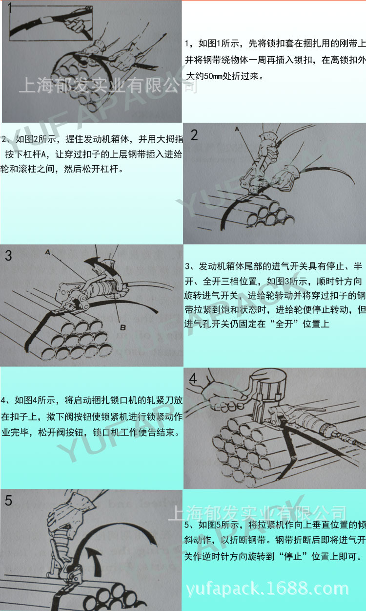 分离式打包操作图