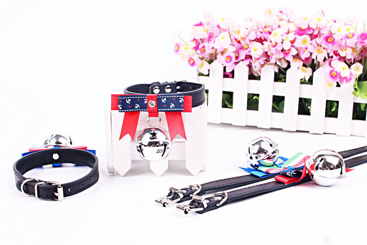 Cute Puppy Kitten Bow Tie Red