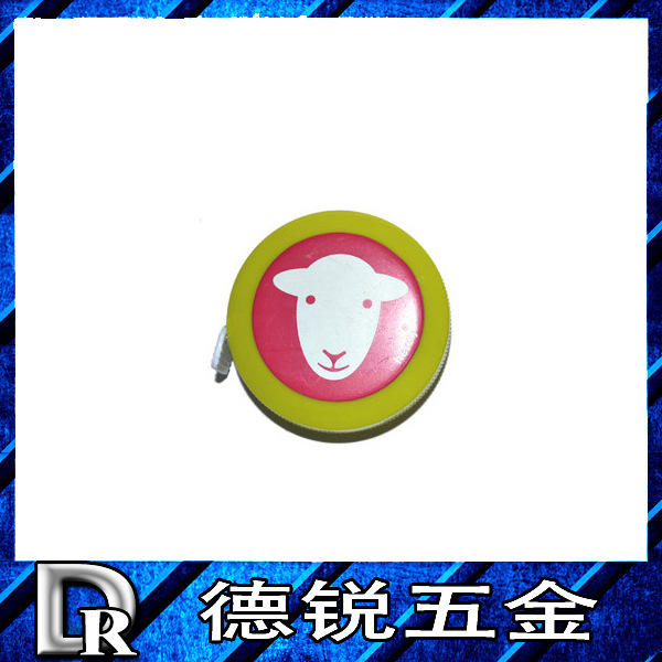 伸缩型卷尺 迷你塑料尺子卷尺 量衣皮尺 礼品尺 1.5米 可定制生产