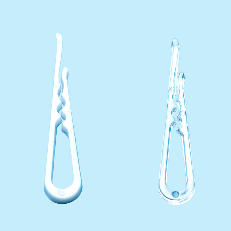 투명 * 38mm * 1.5 인치 소형 고무 클립 (1000 PC/가방)