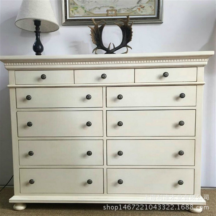 solid wood Bucket cabinet oak Do the old Simplicity simple and easy drawer Lockers All solid wood furniture Manufactor customized Source of goods Place of Origin