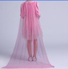 秋季新款睡美人節日禮服公主連衣裙搭配時尚披風女童裝一件代發
