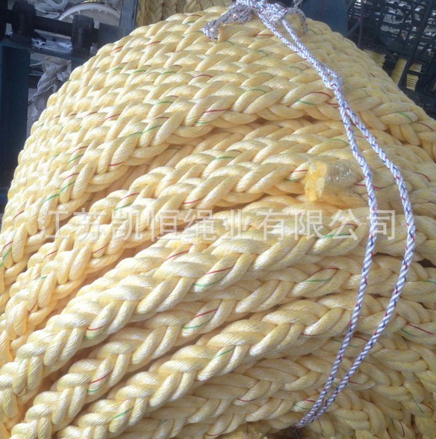工厂批发聚酯混合船用缆绳 高强混纺缆绳 出口标准