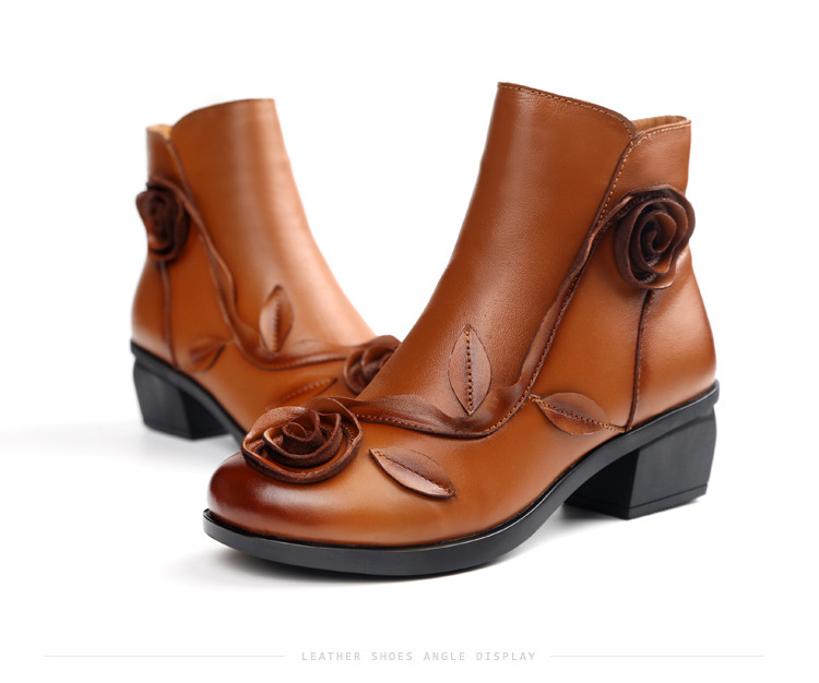 Bottes femme TRANQUILLEMENT en En cuir - Ref 3355123 Image 40