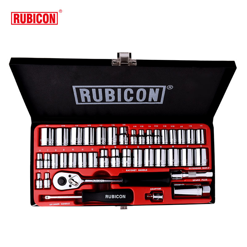 RUBICON罗宾汉工具 39件套筒套装1/4"&3/8" RGS-039
