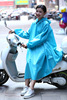 卓乾 Electric car, raincoat for elementary school students suitable for men and women, increased thickness