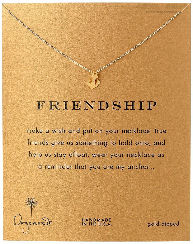 时尚个性创意金色韩版船锚镀金合金锁骨短项链 外贸速卖通简约