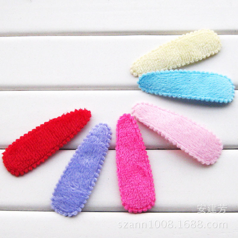 5CM超柔BB夹布套尖头水滴夹套夹套超声波压制