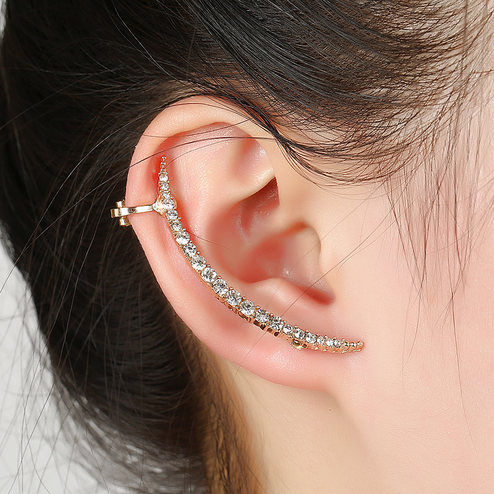 Fashion Simulation Diamond Earrings display picture 3