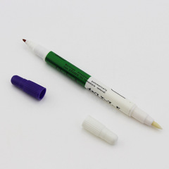 Sewing fade pen, double-head fade pen, automatic disappearing pen, clothing and shoemaking mark, one end changes color and one end erases pen