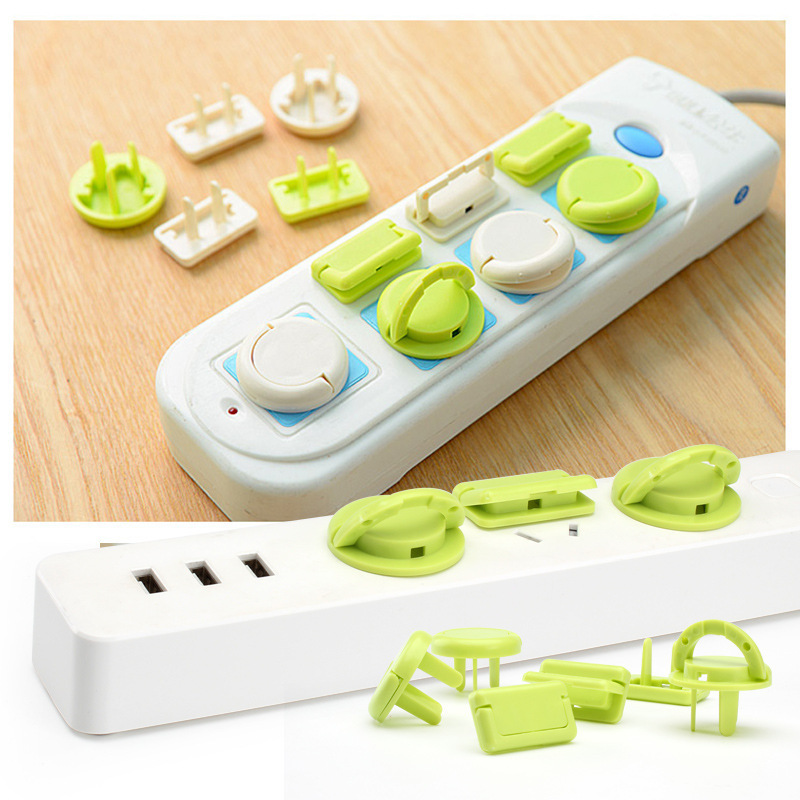 Large 6 Japanese children baby Get an electric shock security socket Protective cover source Protective cover socket lid