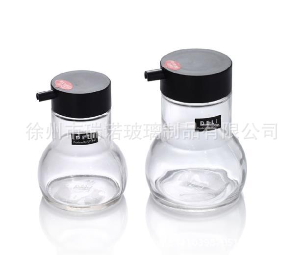 玻璃酱油瓶 厨房用品调味瓶 玻璃调料瓶调味罐酱油瓶醋壶油瓶
